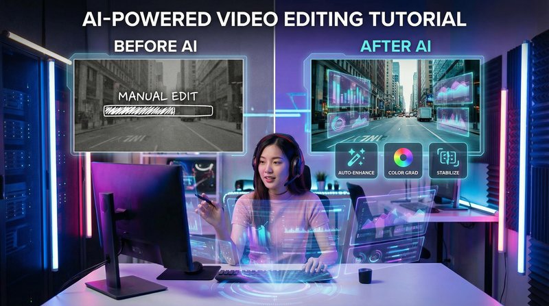 九一官网AI视频剪辑教程